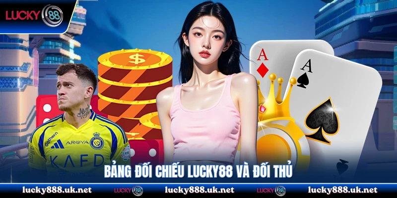 Bảng đối chiếu Lucky88 và đối thủ