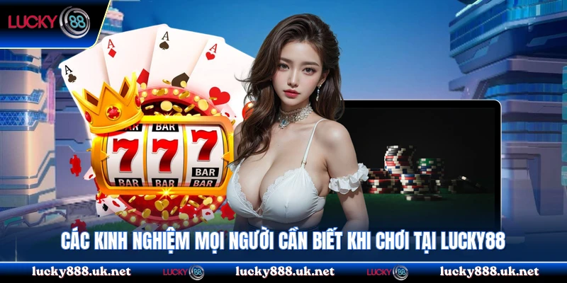 Các kinh nghiệm mọi người cần biết khi chơi tại Lucky88