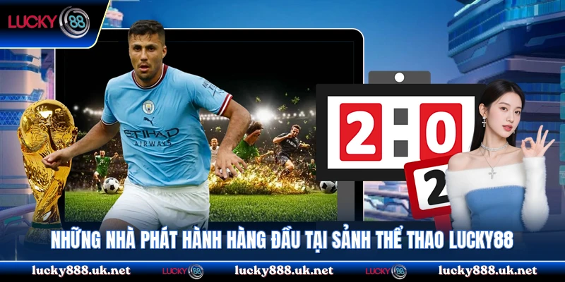 Những nhà phát hành hàng đầu tại sảnh thể thao Lucky88